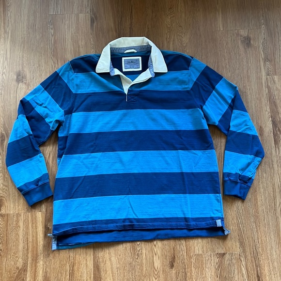 L.L. Bean Shirts Ll Bean Rugby Polo Shirt Poshmark